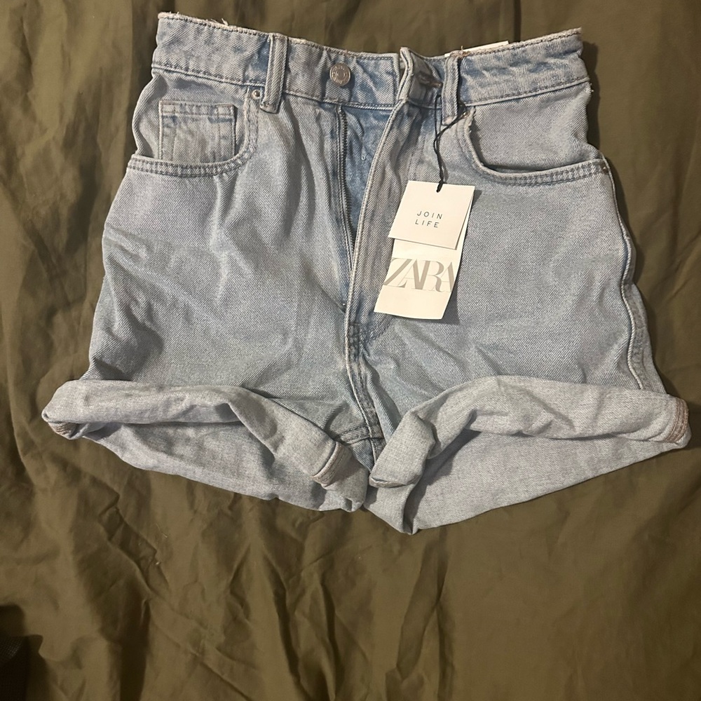 Zara shorts denim NWT